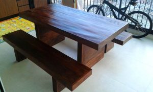 mesa madeira demolição